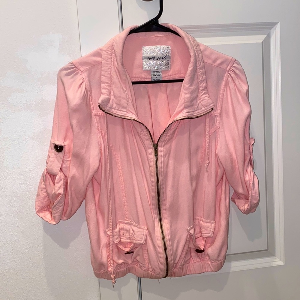 Wet Seal Light Pink Vest